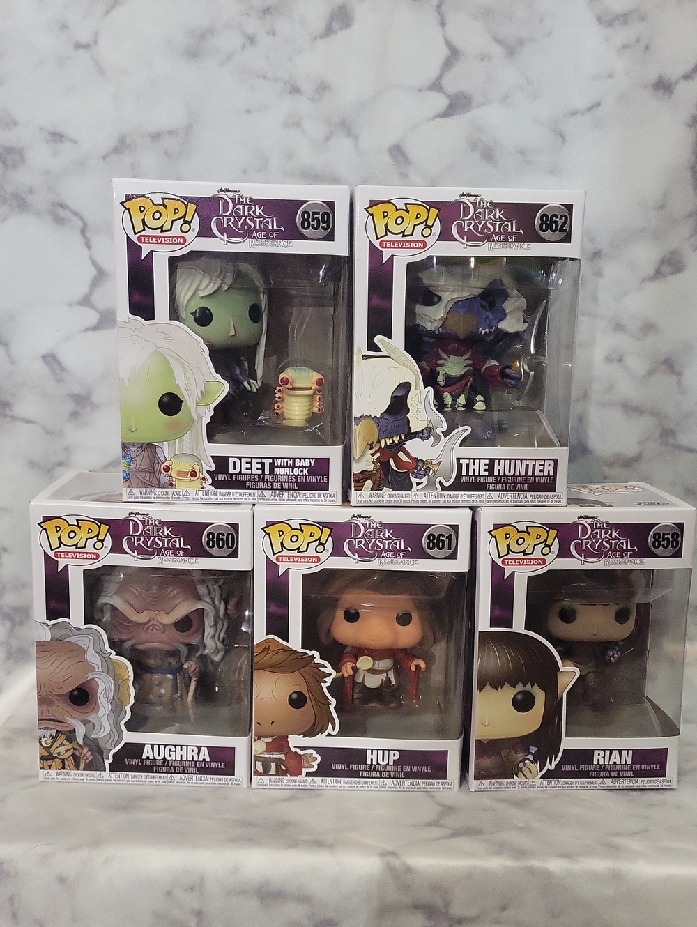 5 Piece Dark Crystal Funko Pop Set